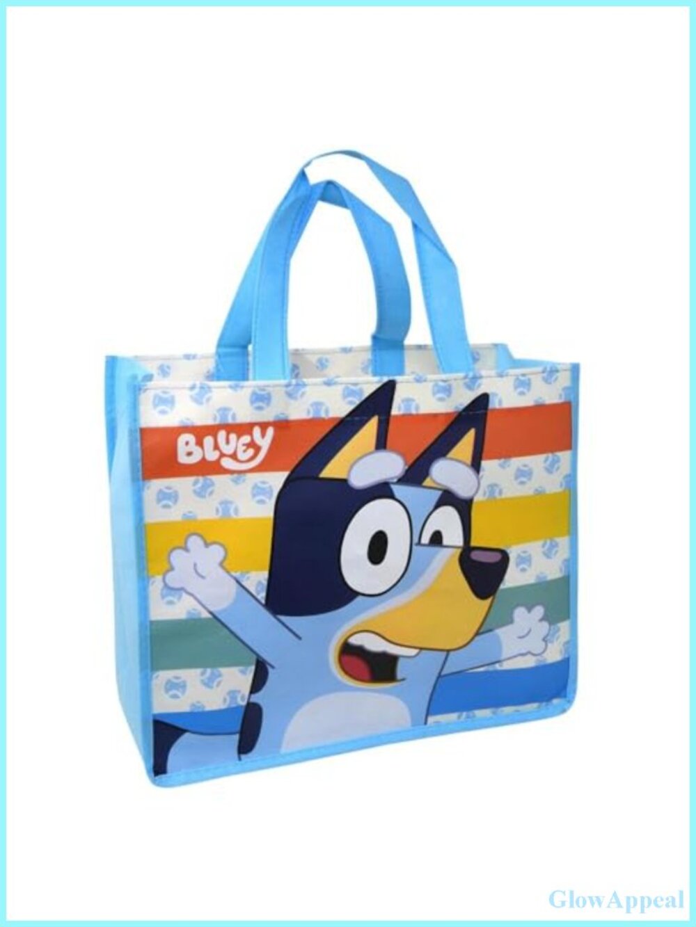 Bluey Eco-Friendly Non-Woven Tote Bag with Hangtag, Medium Size